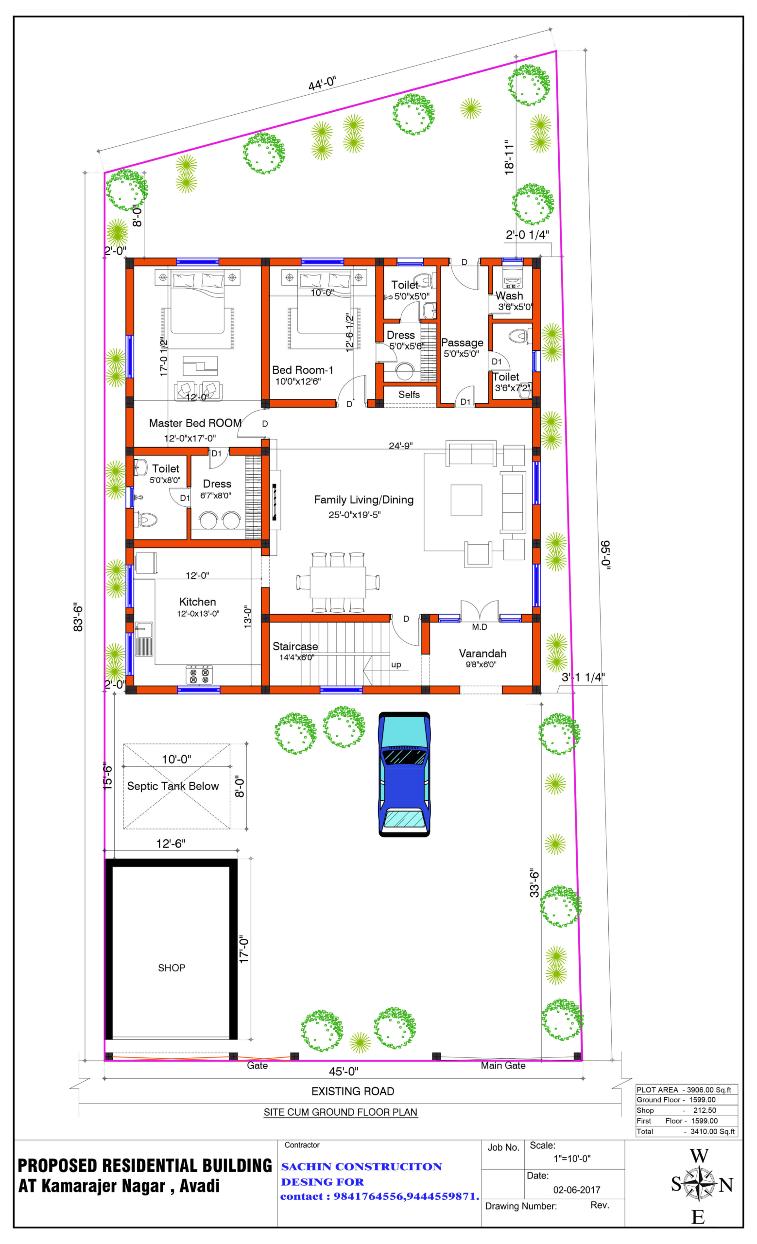 Kamarajar Nagar Final Site Plan