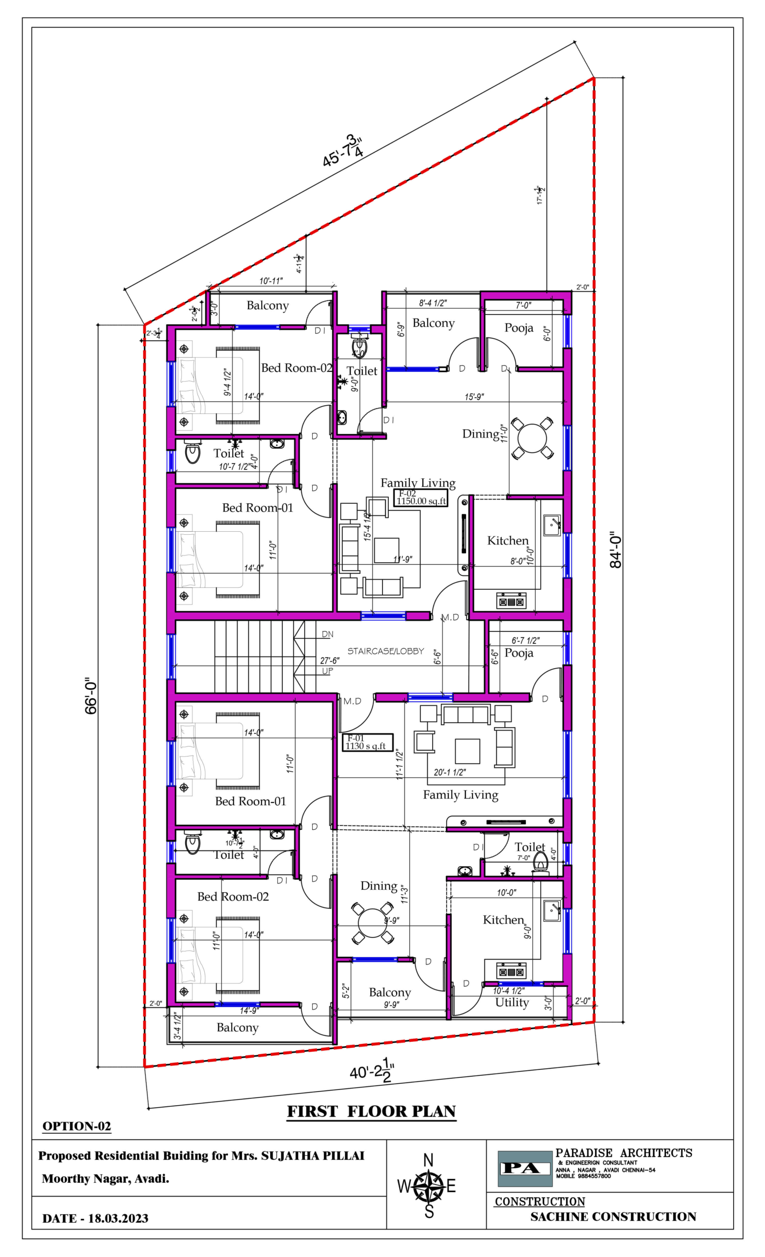Option-02 Floor Plan