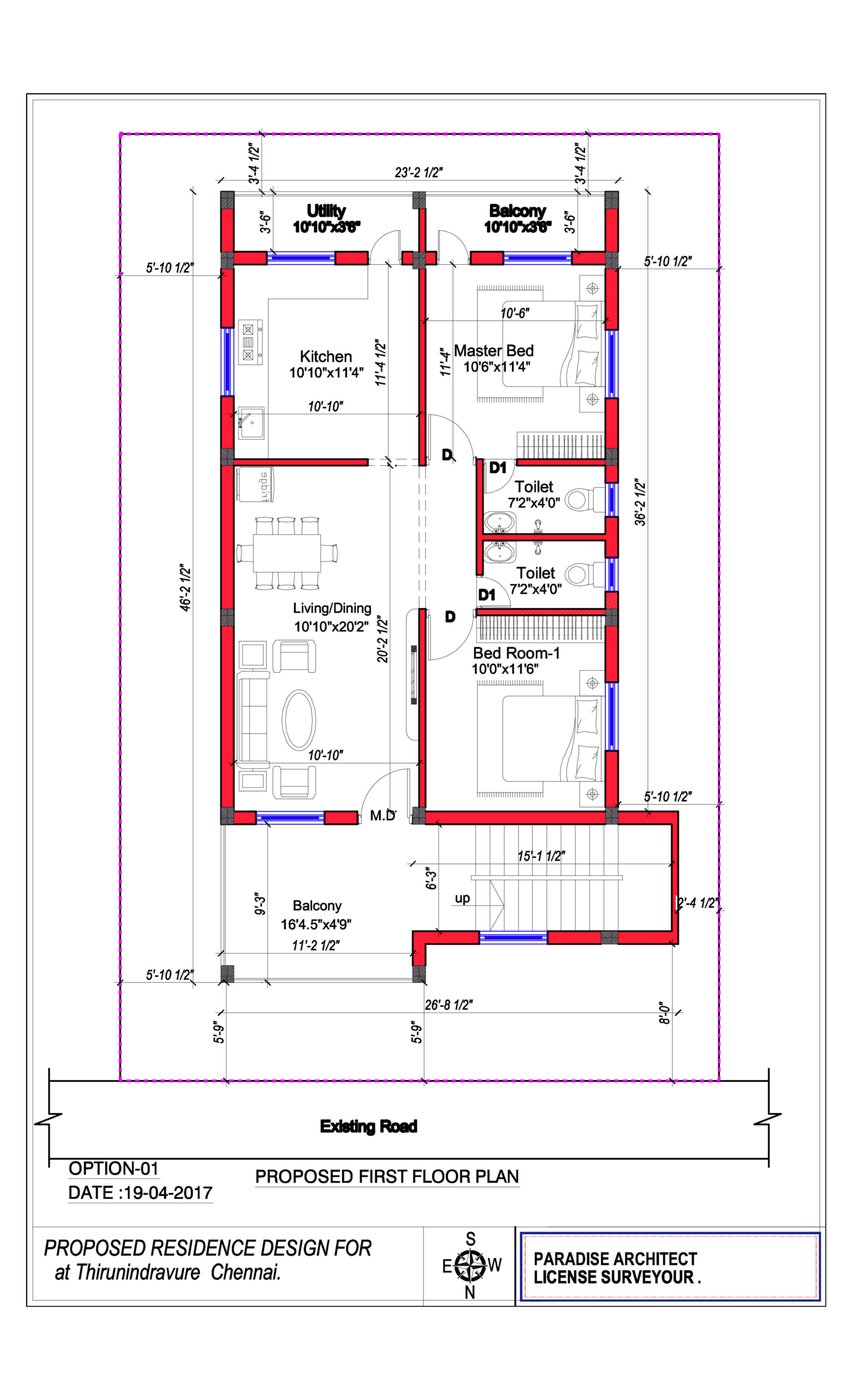 Tirunindravure First Floor Revised